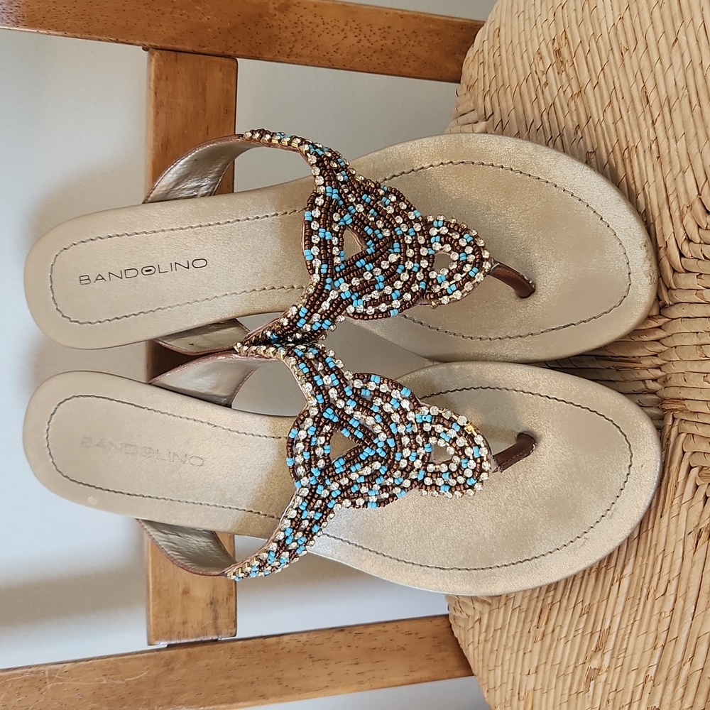 BANDOLINO SANDLES SIZE 10